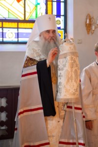 Панихида в храме в честь иконы Божией Матери "Утоли моя печали" г. Саратова