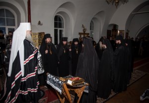 Монашеский постриг в Спасо-Преображенском мужском монастыре г.Саратова