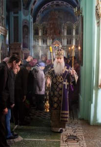 Утреня Великой Субботы с Чином погребения в храме в честь Сошествия Святого Духа г. Саратова