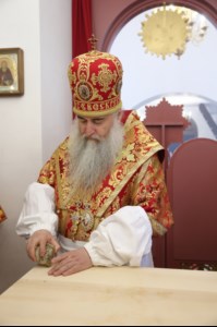 Великое освящение храма святой великомученицы Екатерины г. Саратова и Божественная литургия в новоосвященном храме
