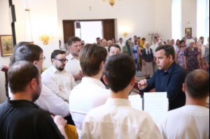 Всенощное бдение в храме во имя апостола и евангелиста Иоанна Богослова г.Саратова