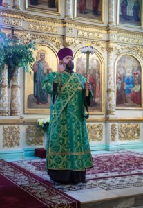 Всенощное бдение в храме Сошествия Святого Духа г. Саратова