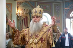 Божественная литургия в храме во имя Всех Святых, в земле Российской просиявших, г.Саратова