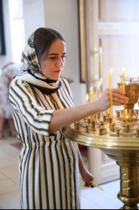 Всенощное бдение в храме в честь Казанской иконы Божией Матери г.Саратова