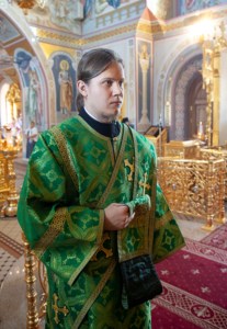 Божественная литургия в Свято-Троицком кафедральном соборе г. Саратова