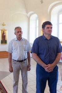Божественная литургия в храме в честь Воскресения Христова с. Ивано-Языковка Аткарского района