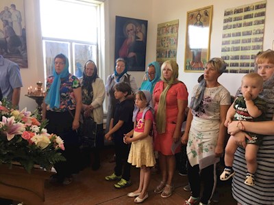 В селе Колояр прошел крестный ход