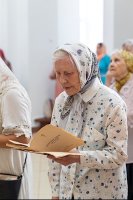 Всенощное бдение в Княже-Владимирском храме Саратова