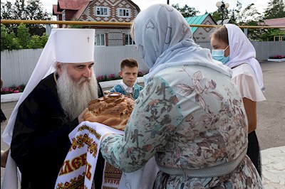 Всенощное бдение в храме в честь Казанской иконы Божией Матери р.п. Татищево