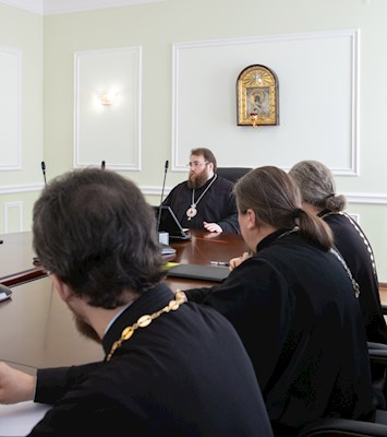 Митрополит Игнатий встретился с новыми руководителями отделов социального направления