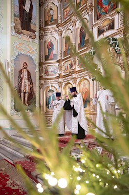 Всенощное бдение в Покровском соборе г. Саратова