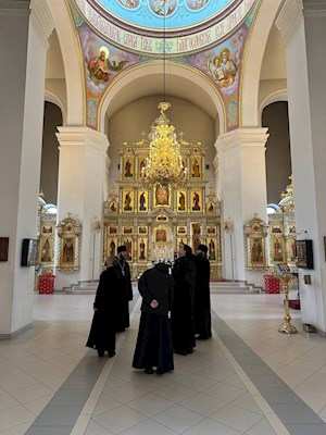 Митрополит Игнатий посетил кафедральный собор в Вольске