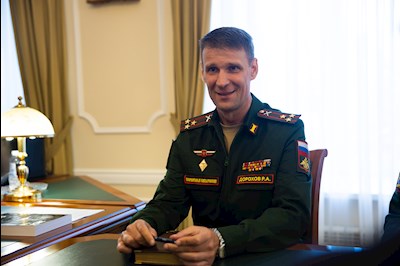 Митрополит Игнатий встретился с начальником Саратовского высшего артиллерийского командного училища