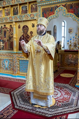 Митрополит Игнатий совершил Божественную литургию в Свято-Алексиевском женском монастыре г. Саратова