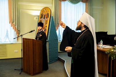 Митрополит Игнатий возглавил ежегодное Епархиальное собрание духовенства Саратовской епархии