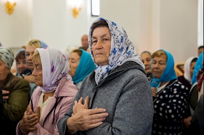 Митрополит Игнатий совершил Божественную литургию в храме святого апостола и евангелиста Иоанна Богослова с. Казанла Базарно-Карабулакского района