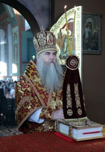 Божественная литургия в Крестовоздвиженском храме г. Хвалынска