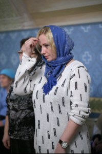 Божественная литургия в Свято-Троицком соборе Саратова