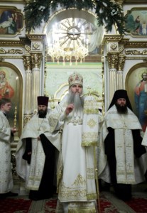 Всенощное бдение в храме в честь Покрова Пресвятой Богородицы Саратова