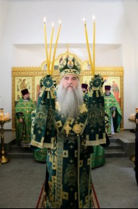 Божественная литургия в храме блаженной Ксении Петербургской г. Саратова на территории ИТК УШ-382/33