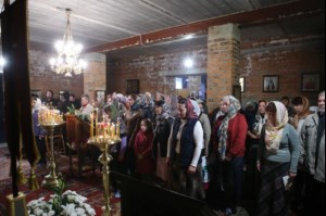 Престольный праздник в саратовском храме во имя преподобного Сергия Радонежского