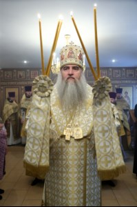 Божественная литургия в храме в честь иконы Божией Матери «Скоропослушница» г.Шиханы Вольского района