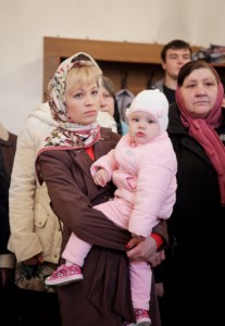 Божественная литургия в храме во имя святого благоверного князя Александра Невского г.Ртищево