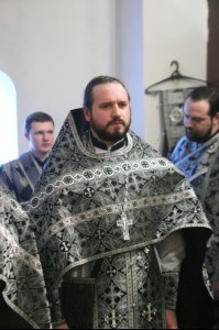 Литургия Преждеосвященных Даров в храме во имя святителя Тихона, Епископа Воронежского, Задонского чудотворца г.Саратова