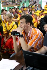 В православном лагере «Солнечный» прошло торжественное открытие первой смены