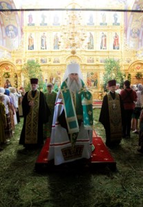 Всенощное бдение в Свято-Троицком кафедральном соборе г. Саратова