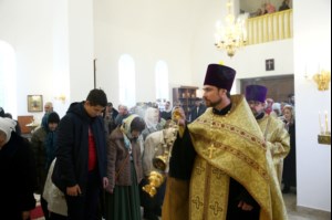 Всенощное бдение в храме во имя апостола и евангелиста Иоанна Богослова г.Саратова