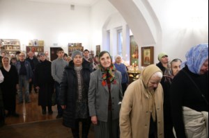 Божественная литургия в Спасо-Преображенском мужском монастыре г.Саратова