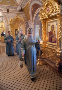 Полиелейная утреня в Свято-Троицком кафедральном соборе г.Саратова