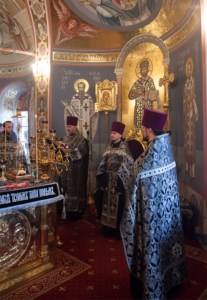 Пассия в Свято-Троицком кафедральном соборе г.Саратова