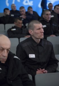 Архиерейский мужской хор выступил с концертом в исправительной колонии №2