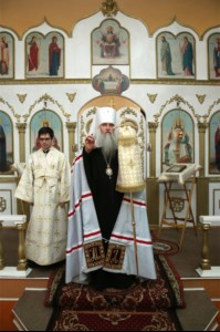 Божественная литургия в храме в честь Покрова Пресвятой Богородицы р.п. Новые Бурасы