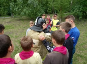 В лагере «Солнечный» прошел День МЧС