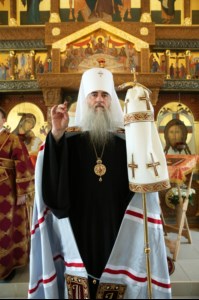 Митрополит Лонгин совершил Великое освящение Вознесенского храма Вознесенско-Пантелеимоновской церкви с. Усть-Курдюм