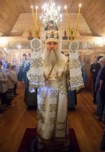 Божественная литургия в храме в честь Рождества Пресвятой Богородицы г.Саратова