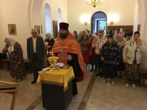 Престольный праздник в новом храме во имя святых мучеников Адриана и Наталии г. Саратова