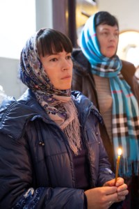 Панихида в храме в честь иконы Божией Матери "Утоли моя печали" г. Саратова