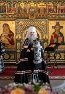 Литургия Преждеосвященных Даров в Свято-Никольском мужском монастыре г.Саратова
