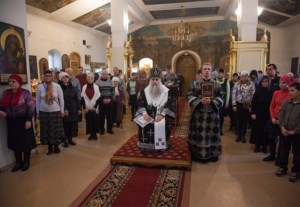 Литургия Преждеосвященных Даров в храме Покрова Пресвятой Богородицы г. Покровска (Энгельса)