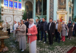 Всенощное бдение в храме Сошествия Святого Духа г. Саратова