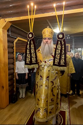 Великое освящение храма Казанской иконы Божией Матери г. Вольска и Божественная литургия в новоосвященном храме