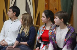 В Саратове прошла молодежная рождественская вечерка