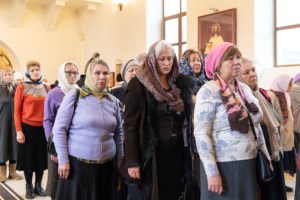 Божественная литургия в Свято-Никольском мужском монастыре г. Саратова