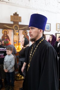 Литургия Преждеосвященных Даров в храме во имя святителя Митрофана Воронежского г. Саратова