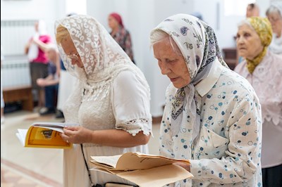 Всенощное бдение в Княже-Владимирском храме Саратова