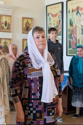 Всенощное бдение в храме Рождества Христова г. Вольска